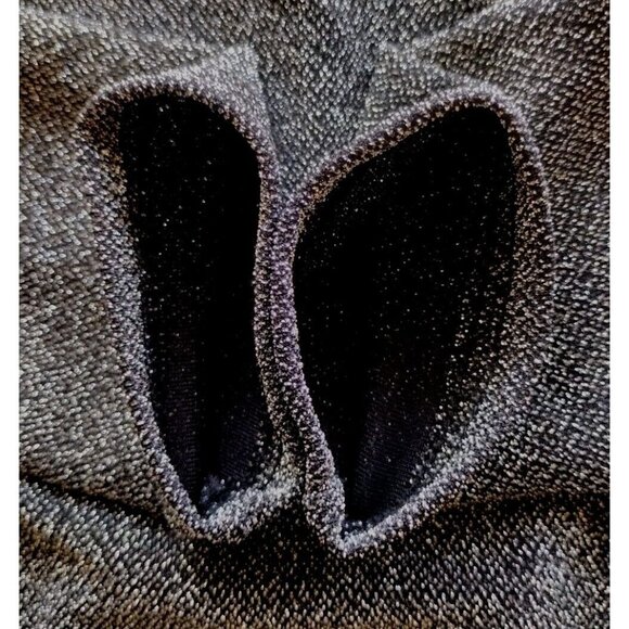 Divided Dress Small Long Sleeve Ruched Sides Sparkle Party - Picture 11 of 12